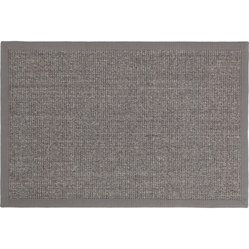 Sisal Deurmat Grijs, 60x90 cm