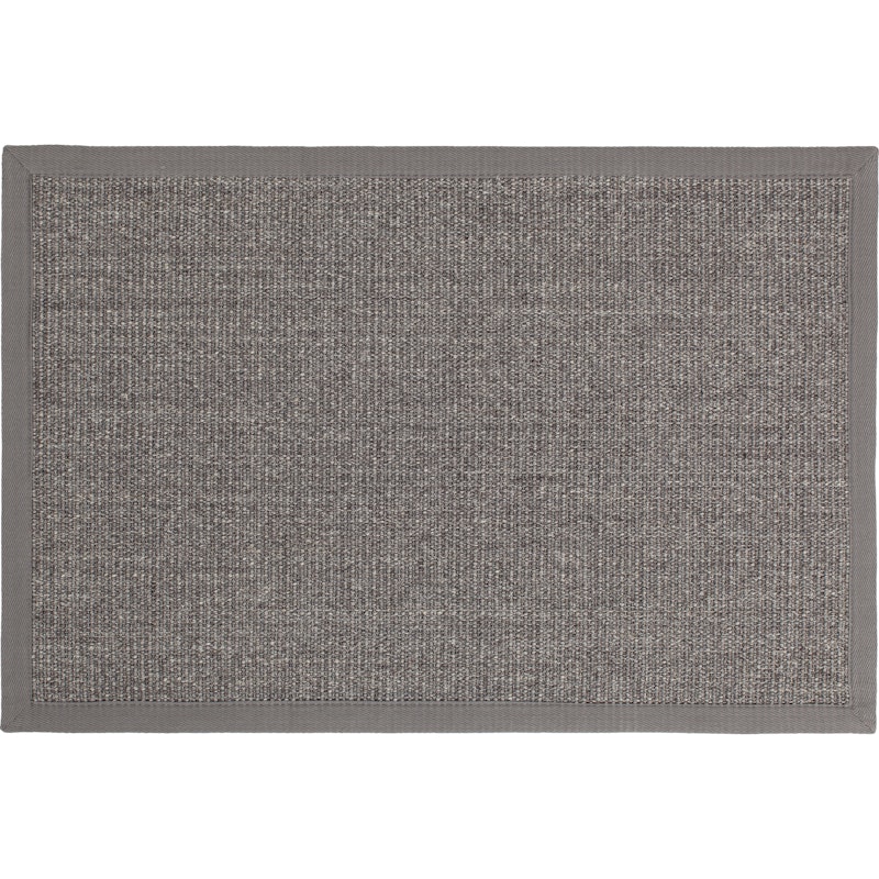 Sisal Deurmat Grijs, 60x90 cm