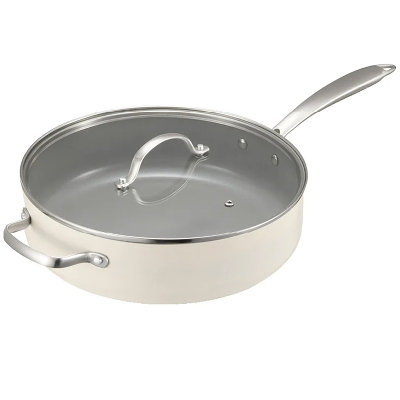 Coria Sauteerpan Ø28 cm, Crèmewit
