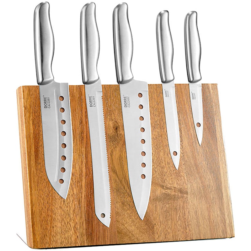 Hugo XL knife rack Akacia magnet