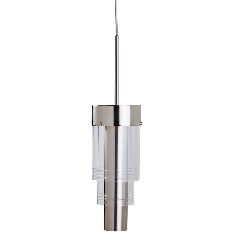 A-spire Hanglamp, Zilver / Doorzichtig