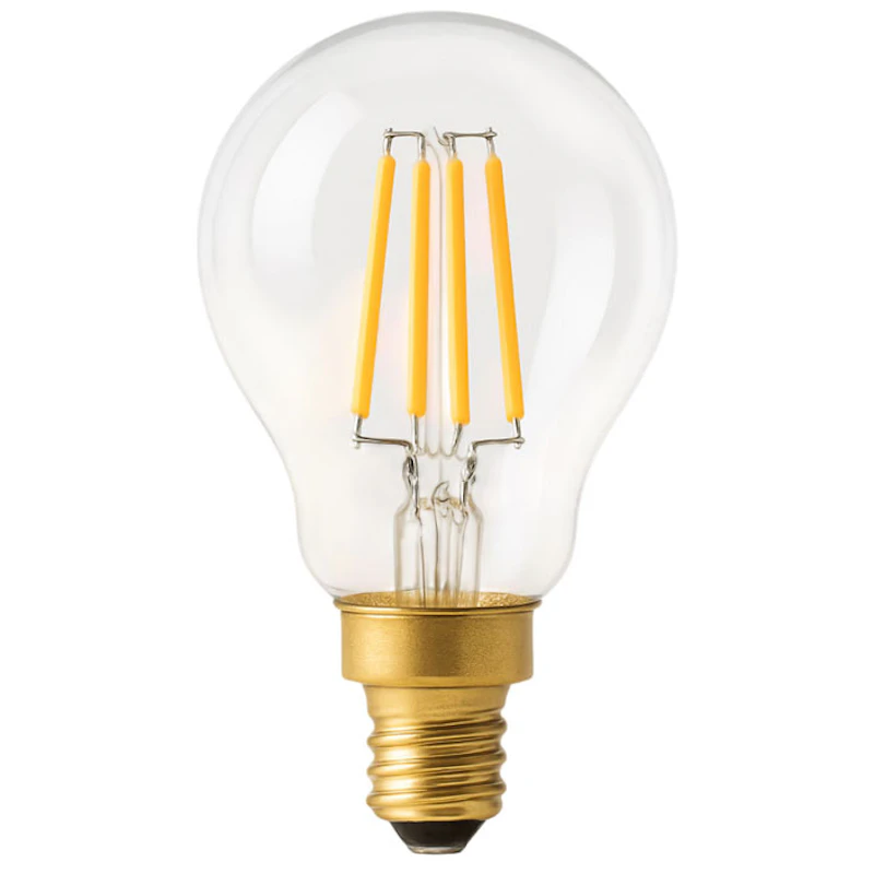 Edgeform Classic Lichtbron E14 3,3W 360lm 2700K Dimbaar, Doorzichtig