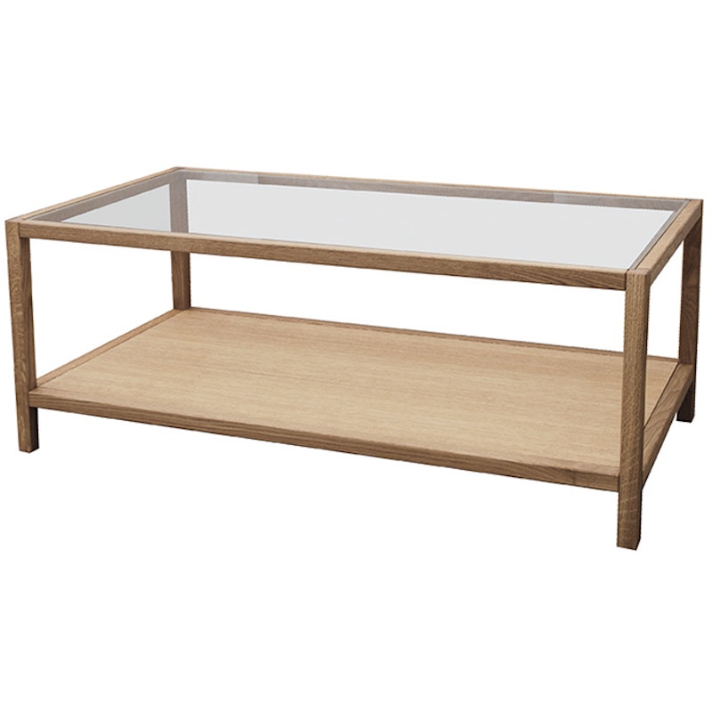 2000 Salontafel 125 x 65 x 50, Natuur Eiken