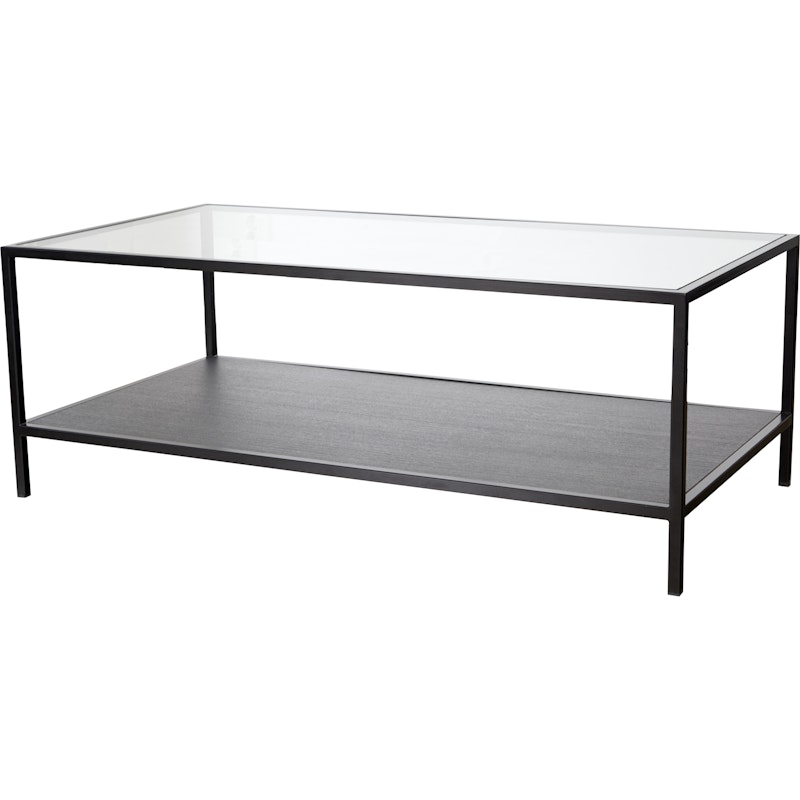 2000 Salontafel Metaal 124 x 64 x 48, Zwart