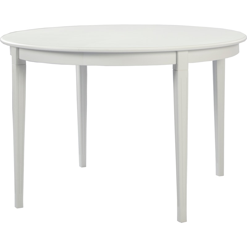 Stockholm 2.0 Eettafel Ø114 Incl. 3 Inlegsels, Whitewash