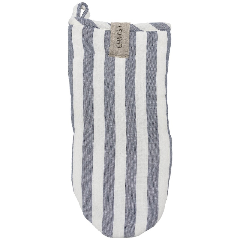 Ovenwant Strepen, Wit/Blauw