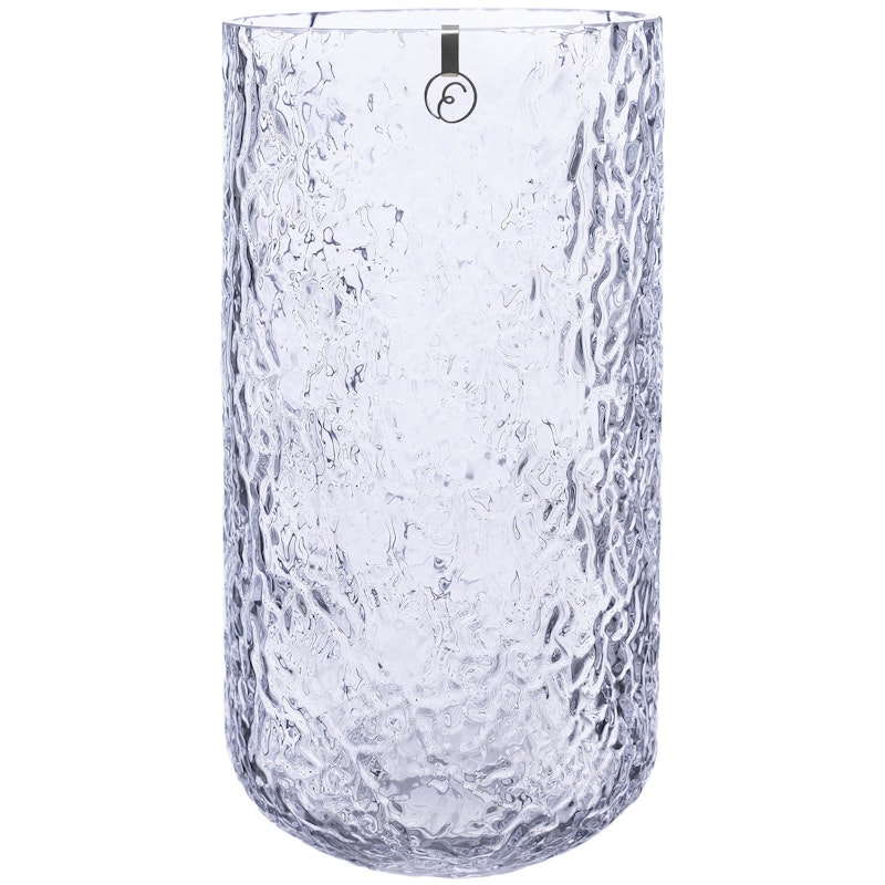 Vaas Met Glas Met Patroon 25 cm