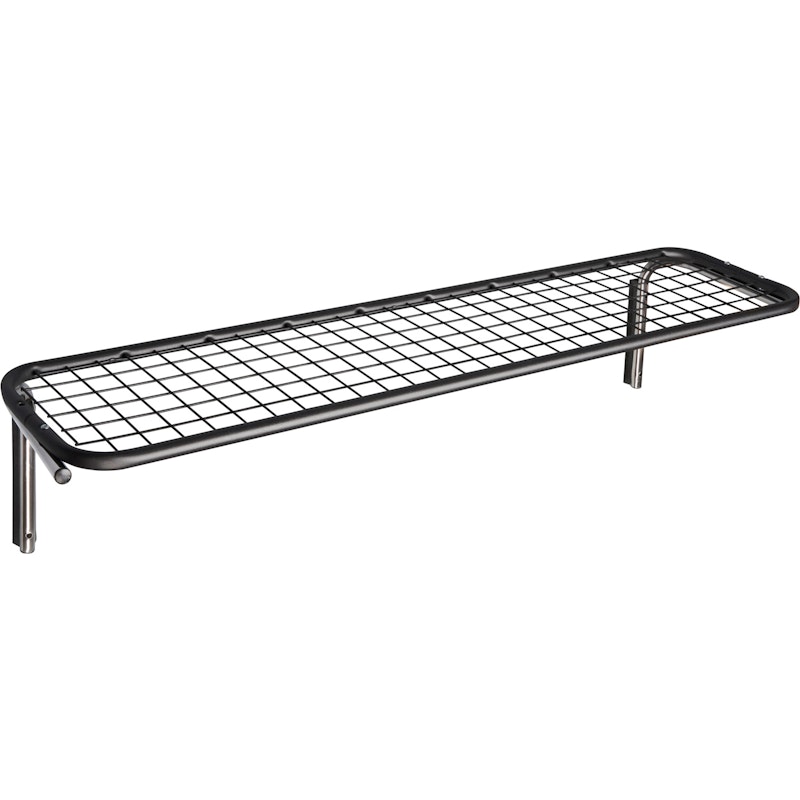 Classic 651 Schoenenrek Simpel Zwart / Chroom, 100 cm