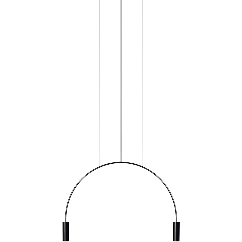 Volta T-3535-W Hanglamp, Zwart / Zwart / Zwart