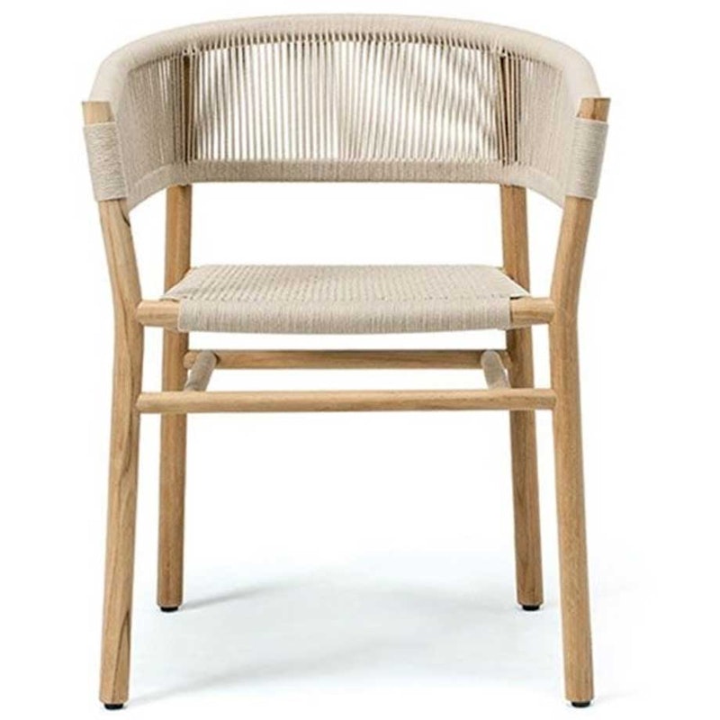 Kilt Dining Fauteuil, Teak / Zand