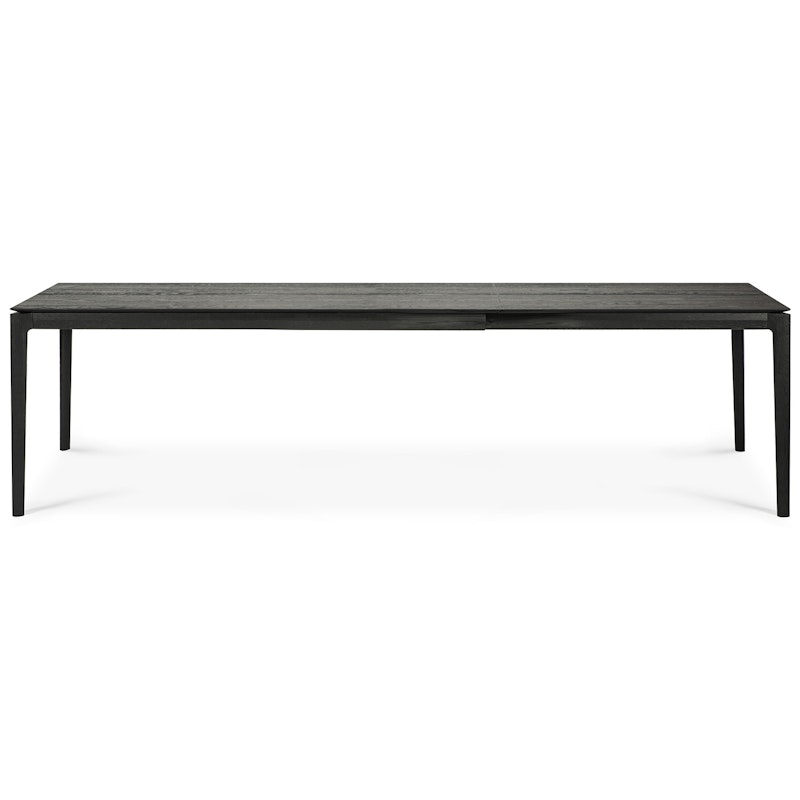 Bok Eettafel Uitschuifbaar Zwart, 200-300 cm