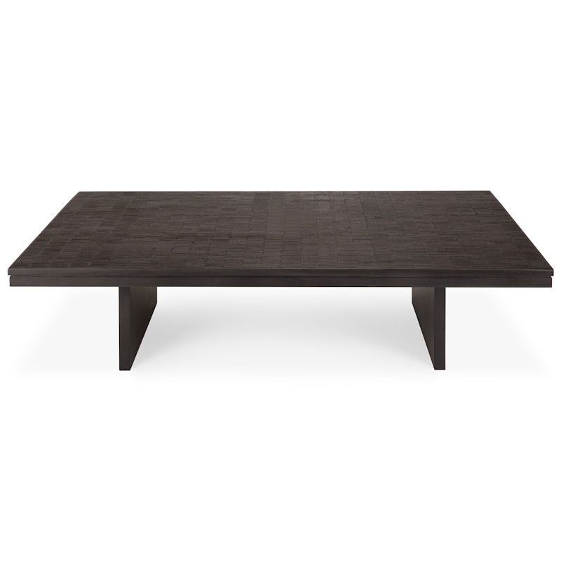 Grooves Salontafel Teak, 110x140 cm