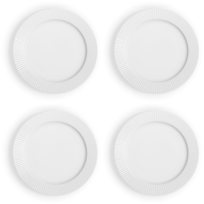 Legio Nova Dinerbord 28 cm Pak van 4, Wit