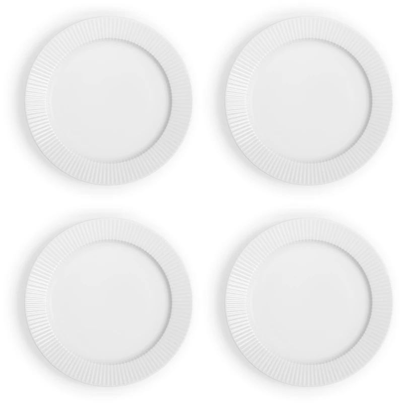 Legio Nova Dinerbord 28 cm Pak van 4, Wit