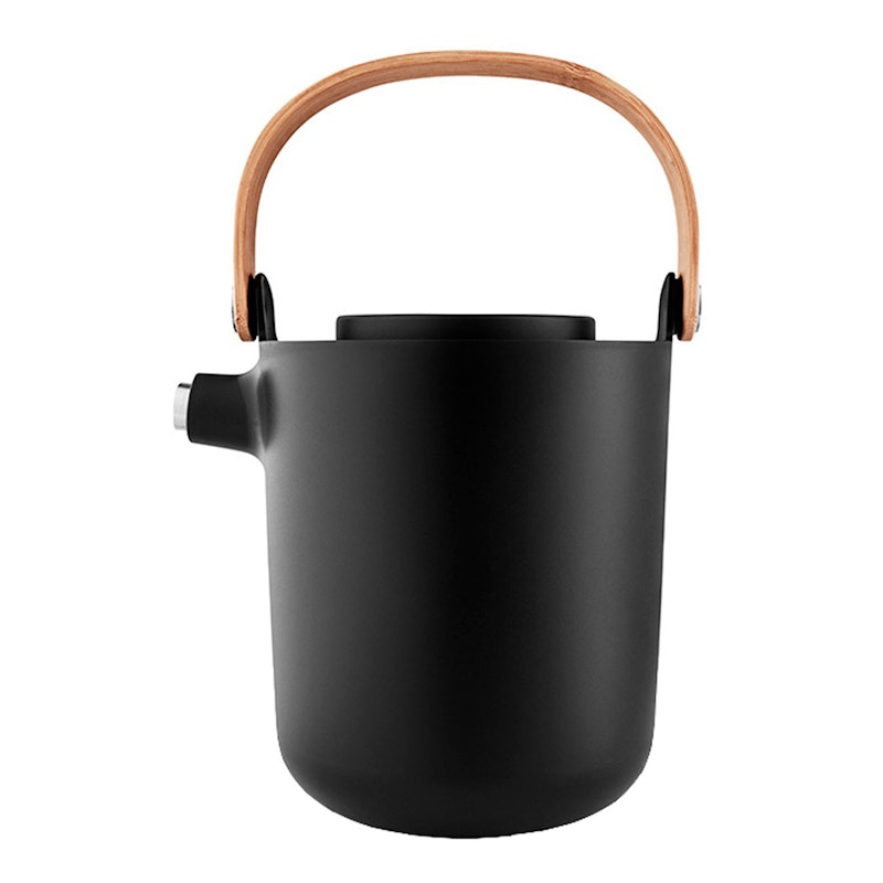 Nordic Kitchen Thermosfles Voor Thee 1 L, Zwart