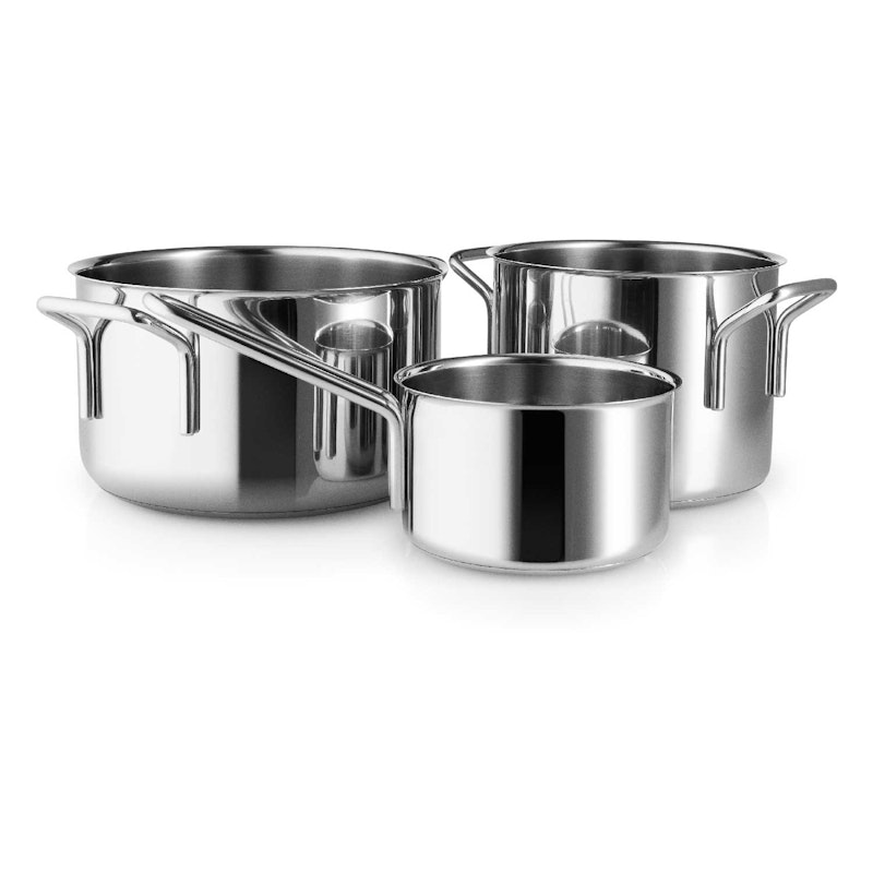 Set Saucepan & Pots, 3 Pcs