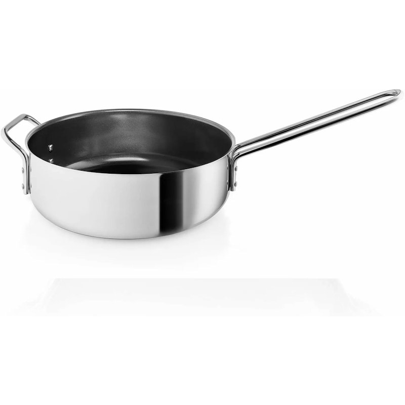 Stainless Steel Sauteerpan 24 cm Ceramic Slip-Let®