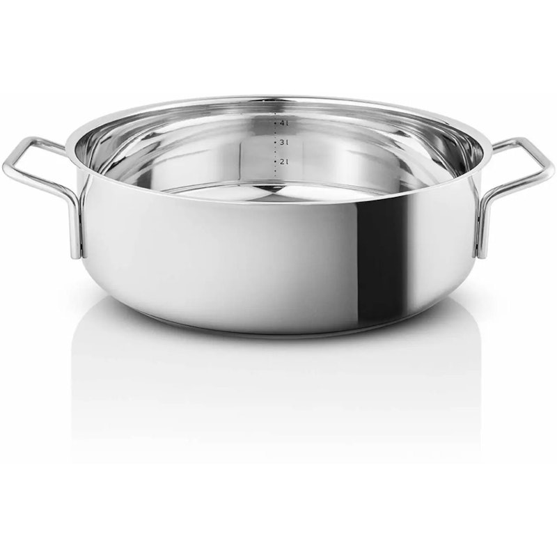 Stainless Steel Sauteerpan Met Handvatten 28 cm