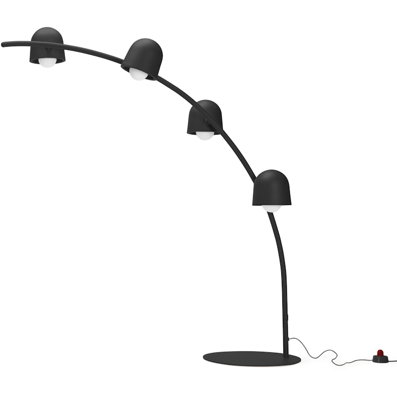 Big Lebow Vloerlamp, Antraciet