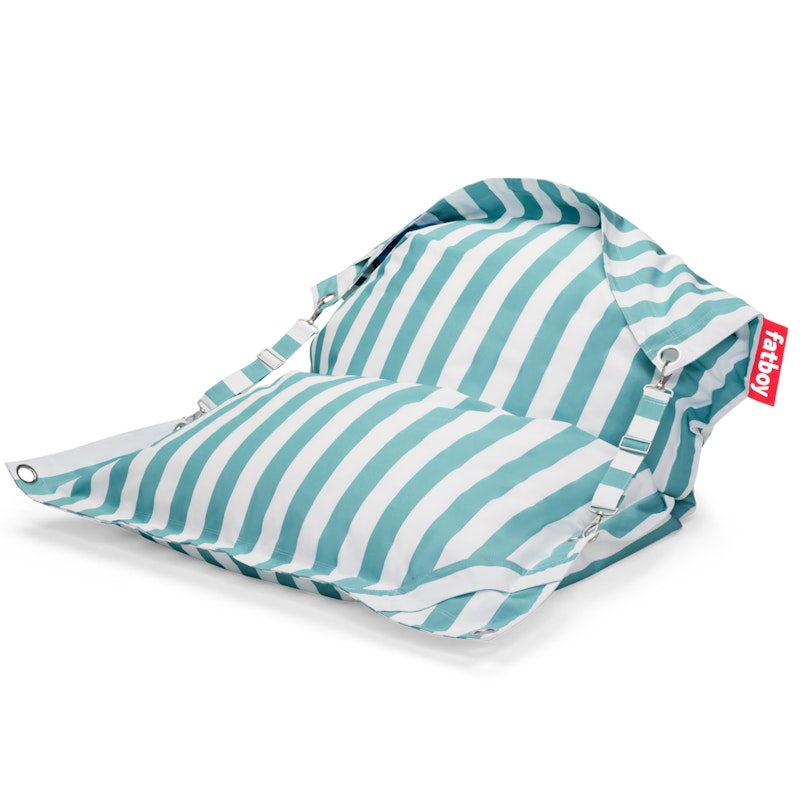 Buggle-up Outdoor Zitzak, Stripe Azure