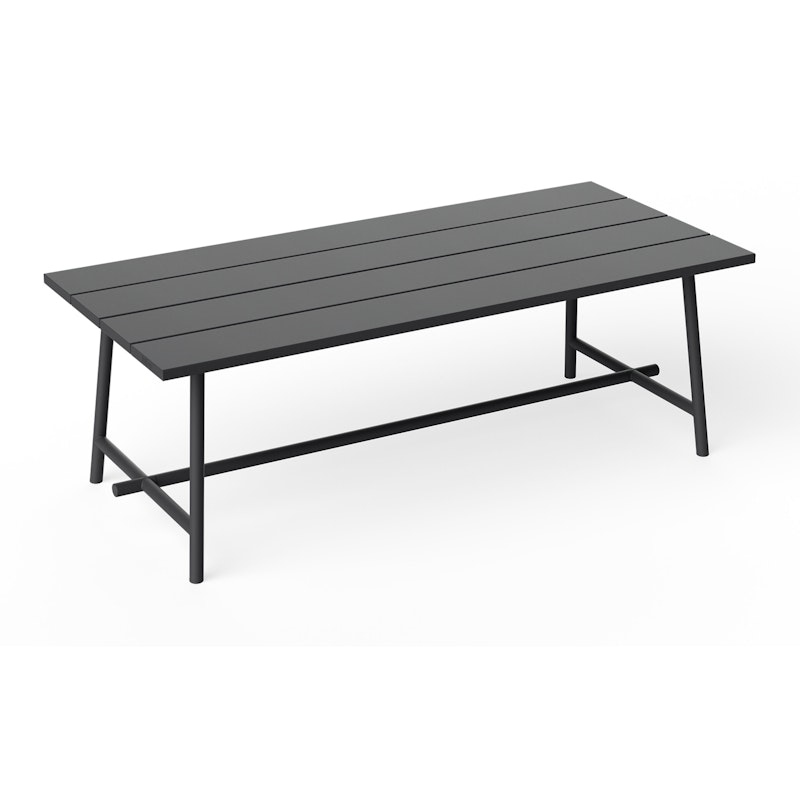 Fred's Tafel 100x220 cm, Antraciet