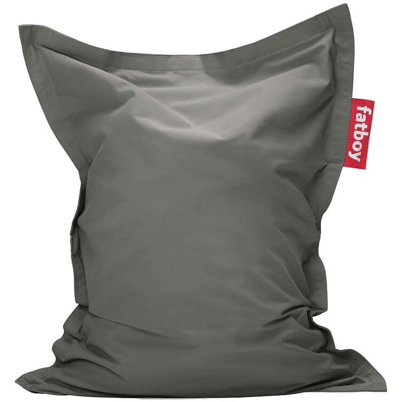 Junior Canvas Recycled Zitzak, Charcoal Grey