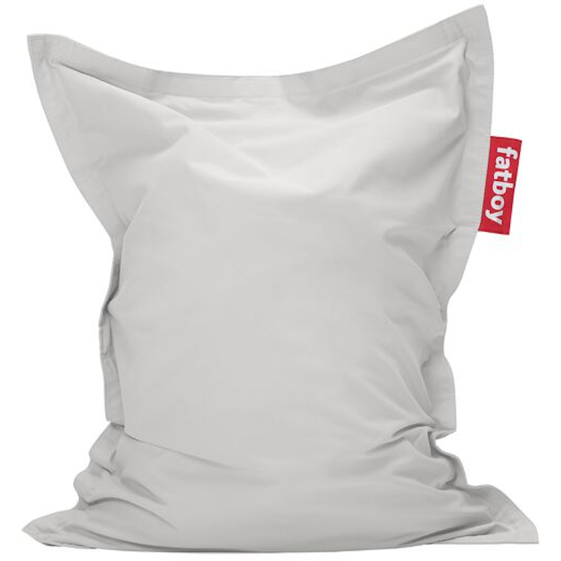 Junior Canvas Recycled Zitzak, Cool Grey