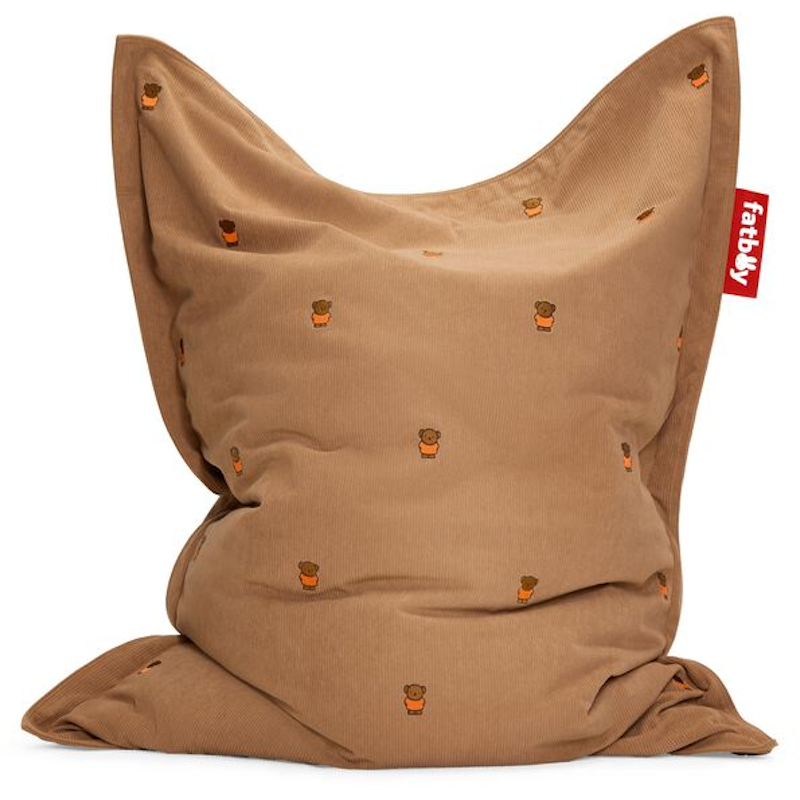 Original Slim Recycled Cord x Miffy Zitzak, Teddybear