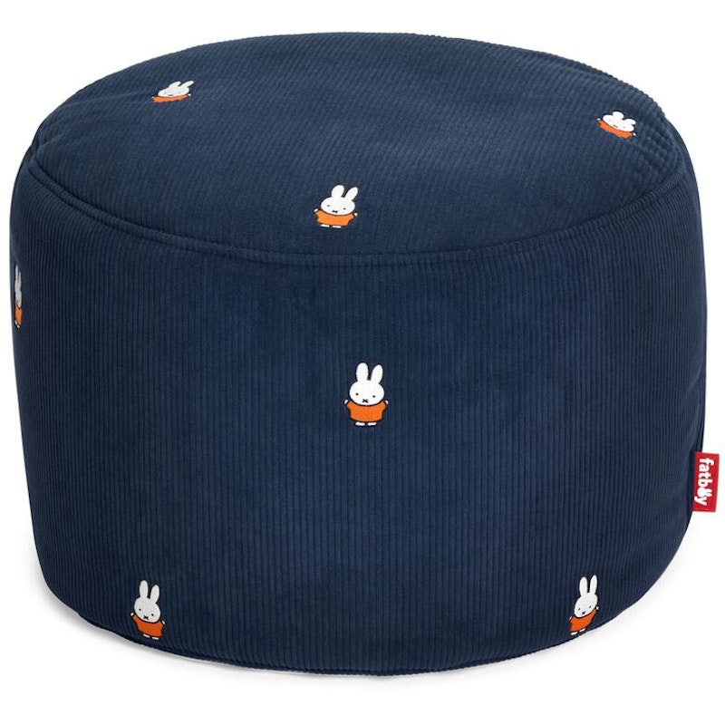 Point Recycled Cord x Miffy Poef, Deep Blue