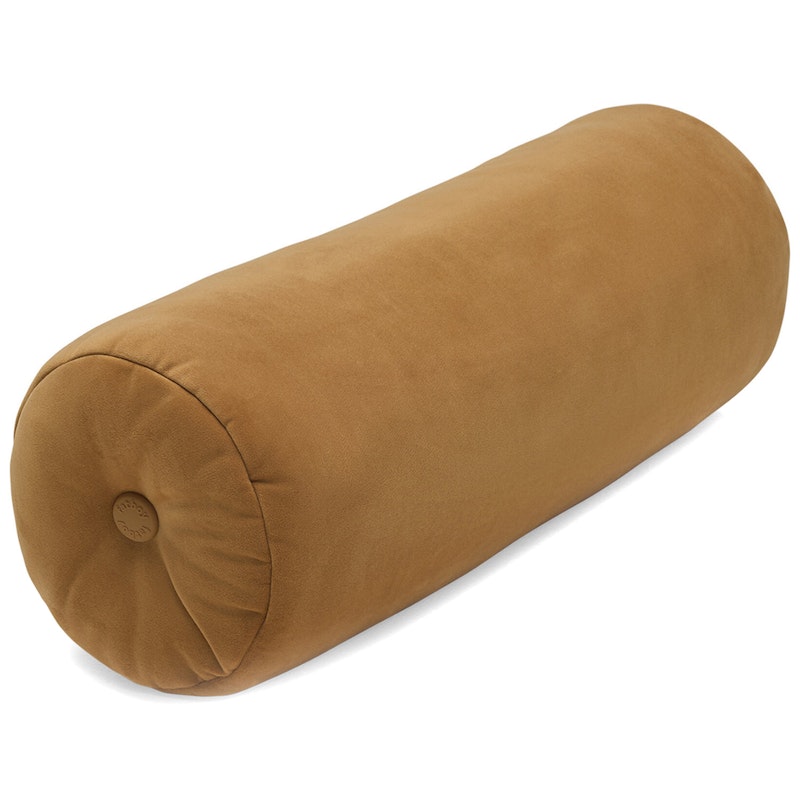 Puff Rolster Recycled Velvet Kussen 24x65 cm, Almond