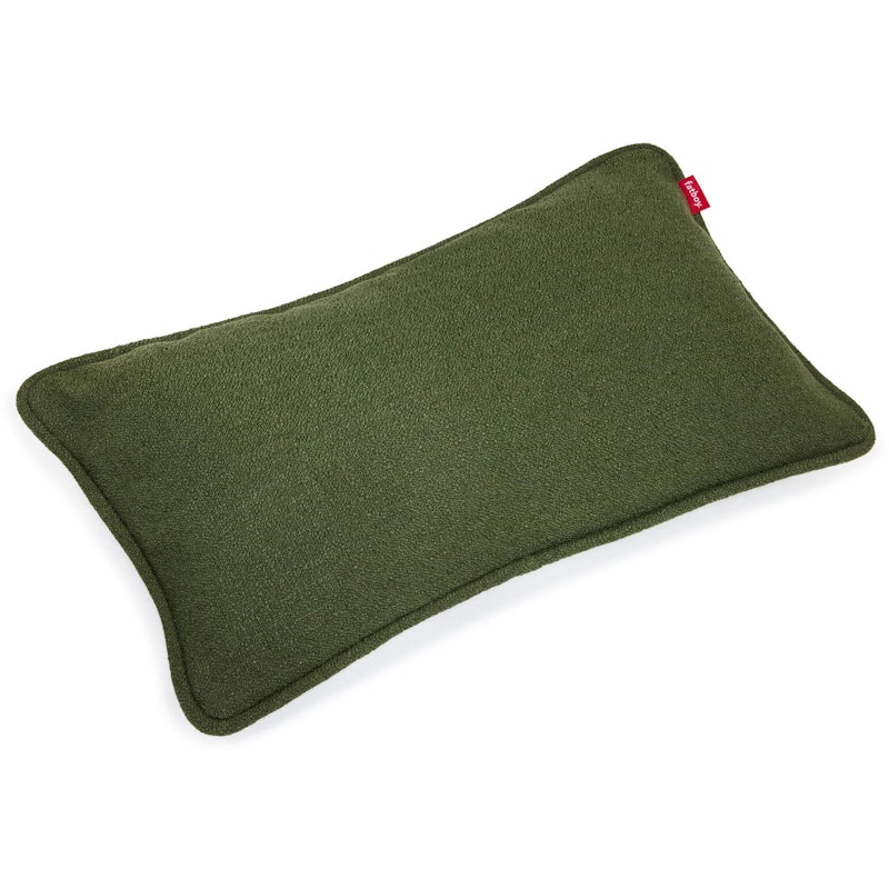 Puff Boucle Recycled Kussen, Leaf Green