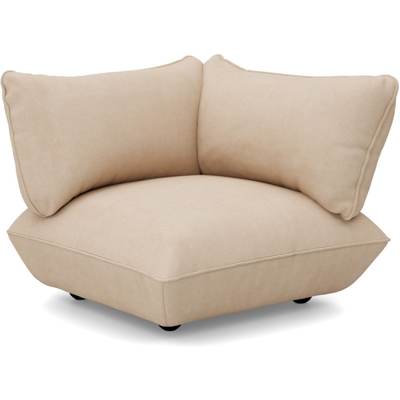 Sumo Right Cord Recycled Hoekstuk, Beige