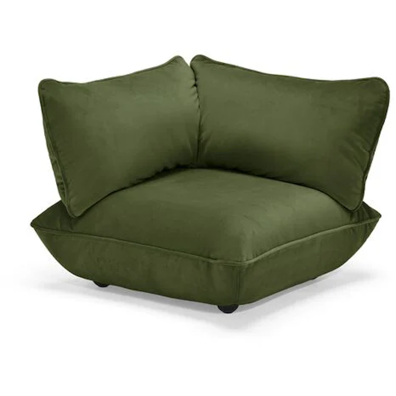 Sumo Hoekstuk Fluweel, Deep Green