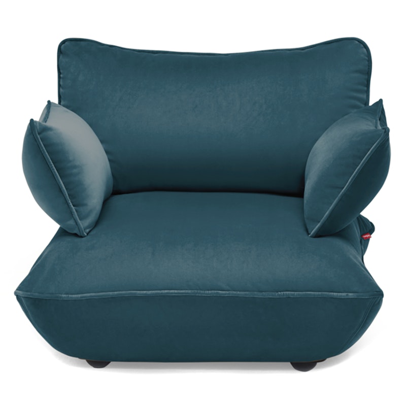 Sumo Fauteuil Fluweel, Petrol