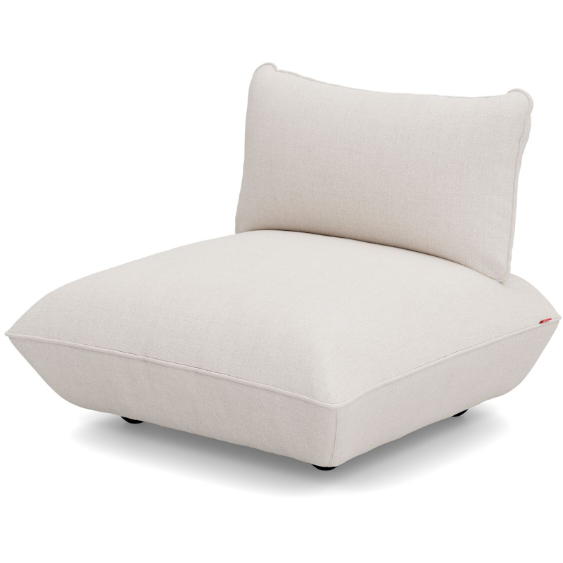 Sumo Seat Boucle Recycled Bank, Creme
