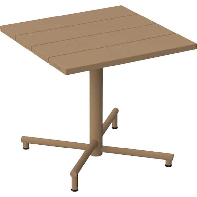 Fred's Bistrotafel 80x80 cm, Mochaccino