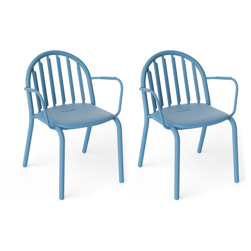 Fred's Fauteuil Pak van 2, Wave Blue