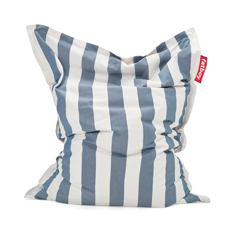 Original Outdoor Zitzak, Stripe Ocean Blue