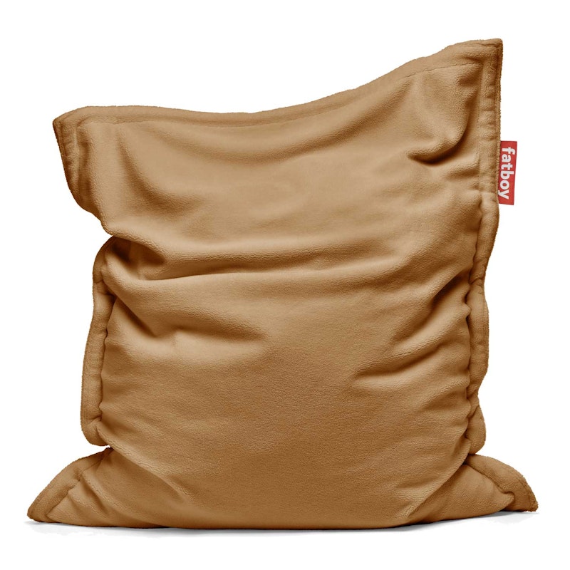 Original Slim Teddy Seat Pouf, Latte