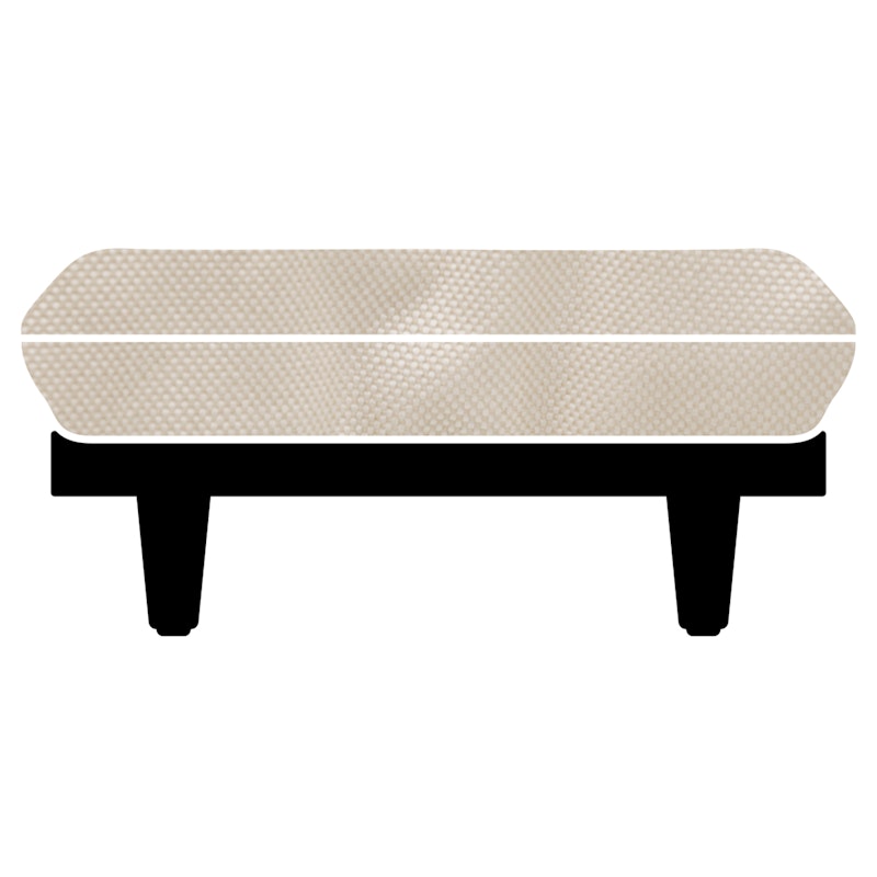 Paletti Stoffering Voor Een Voetenbank, Sahara