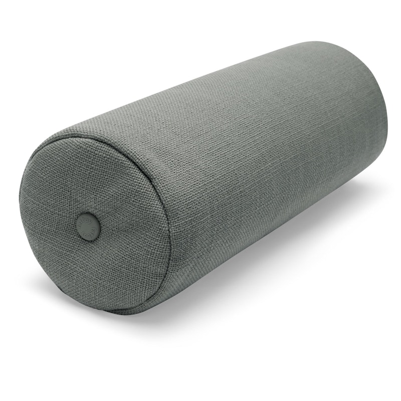 Puff Weave Rolster Cushion, Mouse Grey