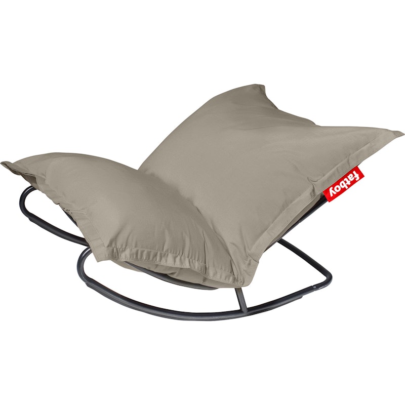 Rock 'n Roll Rocking Chair With Bean Bag, Grey Taupe