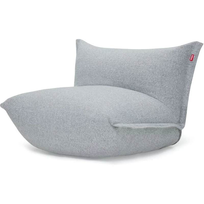 The BonBaron Slim Boucle Loungestoel, Grijs