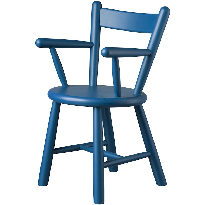 P9 Kinderstoeltje, Beuken / Blauw