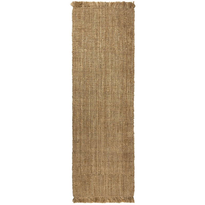 Athens Runner Vloerkleed 80x250 cm, Naturel