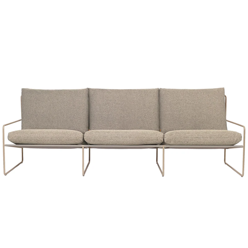 Desert 3-Zitsbank, Cashmere / Dolce