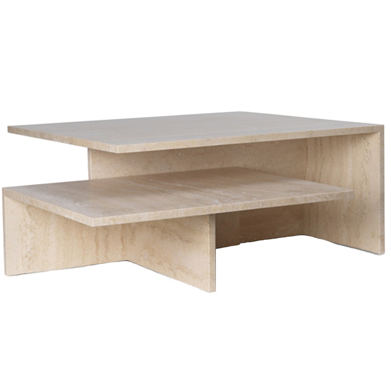 Distinct Grande Duo Salontafel 133x70 cm, Cashmere