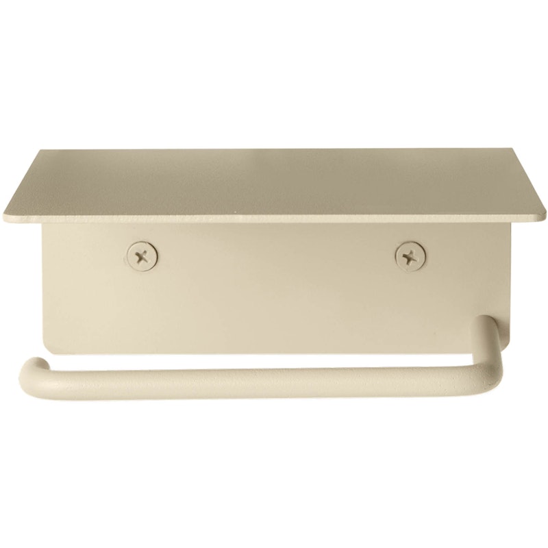 Dora Toiletpapierhouder Met Schap, Cashmere