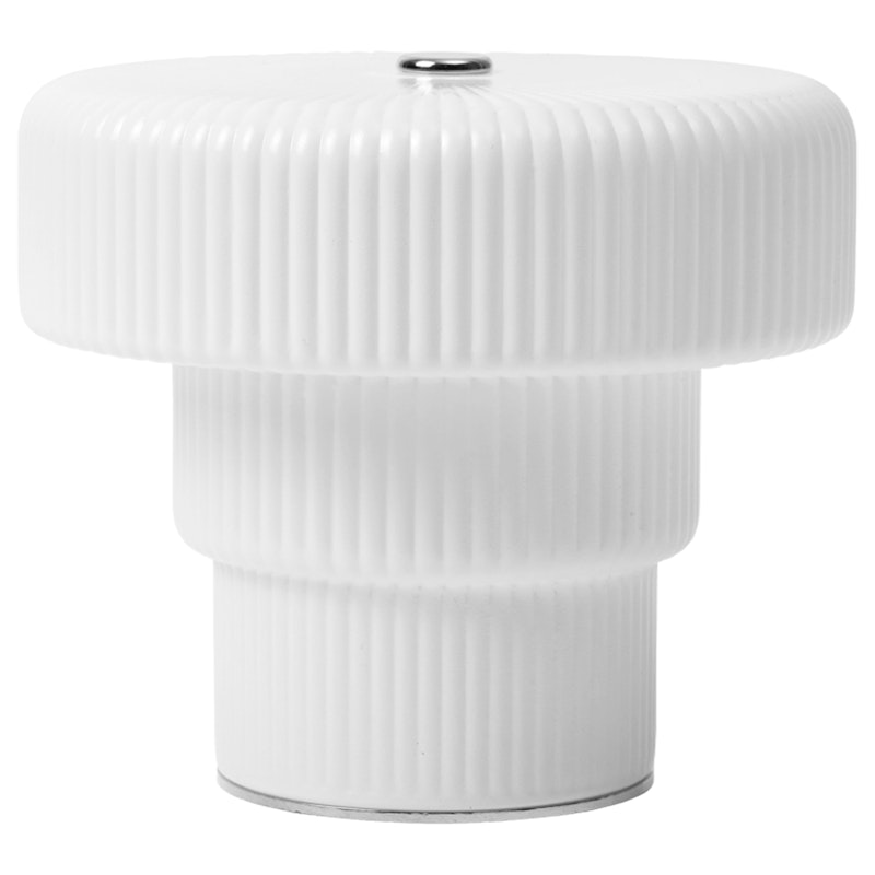 Ripple Tafellamp Draagbaar, Wit