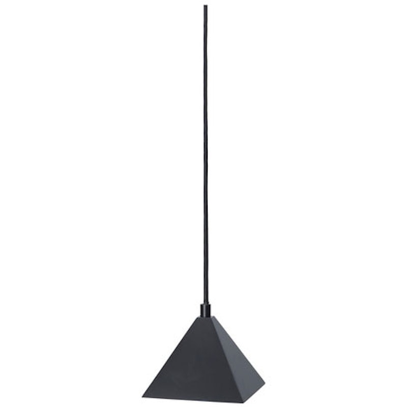 Kare Pendant Lamp, Zwart/Roestvrij Staal